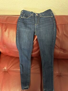 Seven7 Dark Blue Skinny Jeans